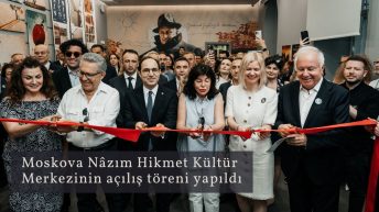 Moskova Nâzım Hikmet Kültür Merkezinin açılış töreni yapıldı (1)