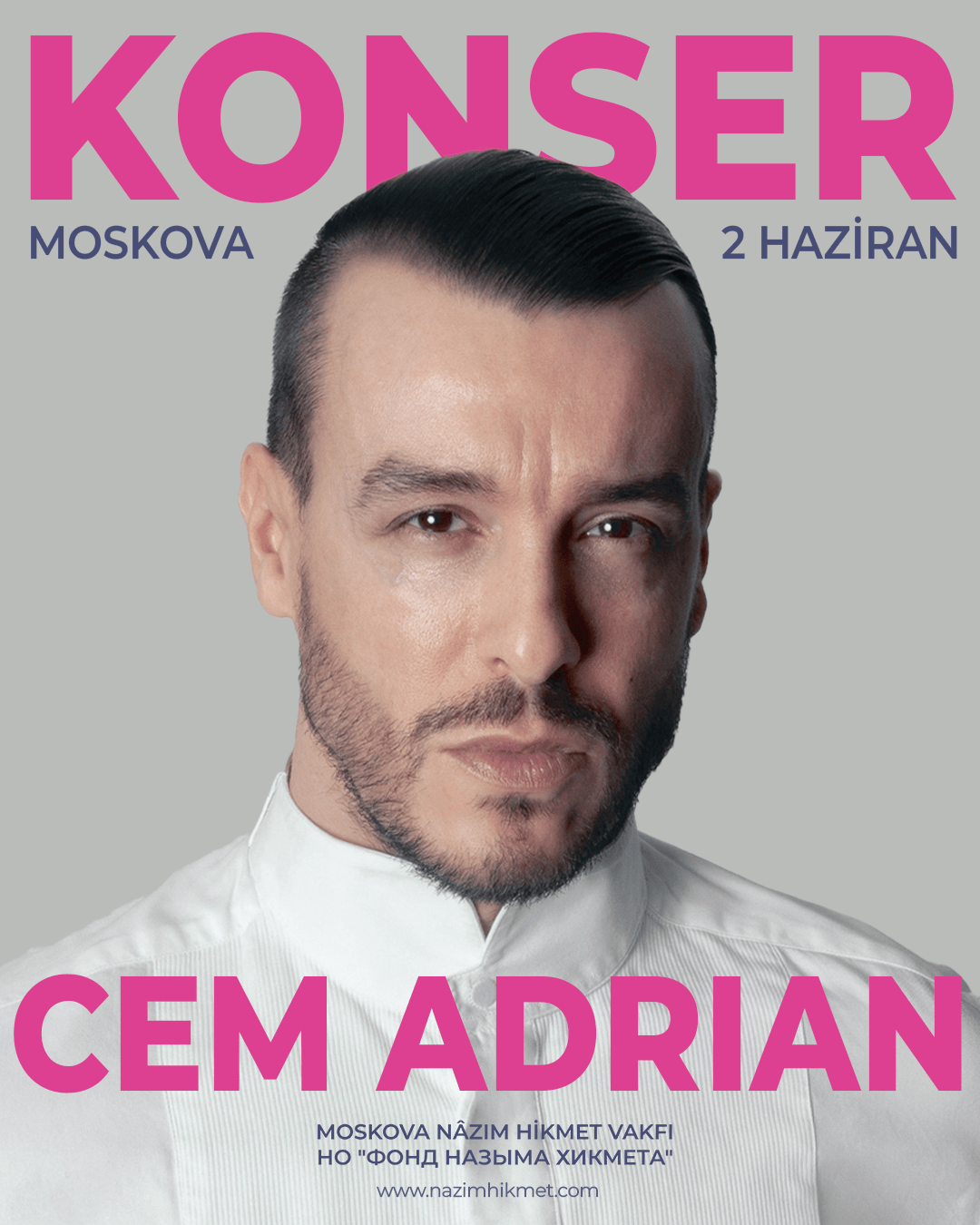 Cem Adrian Moskova Konseri
2 Haziran 2025mPazartesi